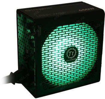 Блок питания Thermaltake ATX 650W Litepower RGB 650 80+ silver APFC 120mm fan color LED 5xSATA RTL PS-LTP-0650NHSANE-1