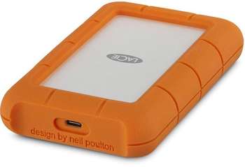 Внешний накопитель LACIE Original USB-C 5Tb STFR5000800 Rugged 2.5" оранжевый USB 3.0