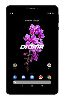 Планшет Digma CITI Octa 80 SC9863  8C RAM4Gb ROM64Gb 8" IPS 1920x1200 3G 4G Android 9.0 черный 5Mpix 2Mpix BT GPS WiFi Touch microSD 128Gb minUSB 4000mAh