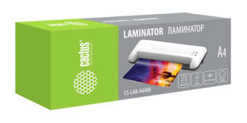 Ламинатор CACTUS CS-LAB-A4400 A4 лам.фото