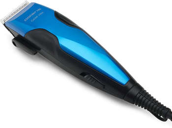 Триммер для волос POLARIS Машинка для стрижки PHC 1504 синий/черный 15Вт