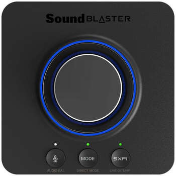 Звуковая карта Creative USB Sound BlasterX X-3 7.1 Ret 70SB181000000