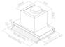 Вытяжка ELICA Boxin PLUS IXGL/A/120 нержавеющая сталь управление: поворотные переключатели PRF0097797
