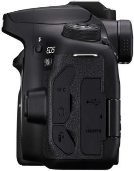 Фотокамера Canon EOS 90D черный 32.5Mpix 3" 1080p 4K SDXC Li-ion 3616C003