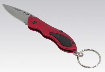 Сувенир MUNKEES Нож перочинный Folding Knife II  102мм красный/черный