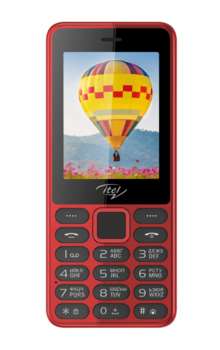 Сотовый телефон Itel it5022 Sun Red, 2.4'', 4MB RAM, 4MB, up to 32GB flash, 0.08Mpix, 2 Sim, 2G, BT v3.0, Micro-USB, Nucleus OS 2.1, 119 ммx51 ммx14,2 мм it5022 Sun Red