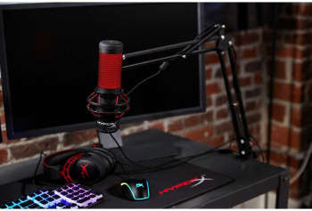 Микрофон HYPERX QuadCast 3м черный