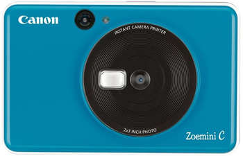 Фотокамера Canon Zoemini C синий 5Mpix microSDXC 50minF/Li-Ion (3884C008)
