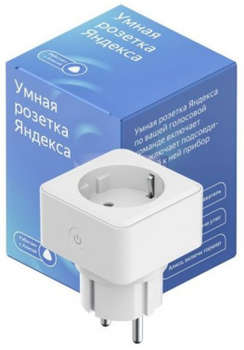 Устройство (умный дом) ЯНДЕКС Умная розетка Yandex YNDX-0007W EU VDE Wi-Fi белый