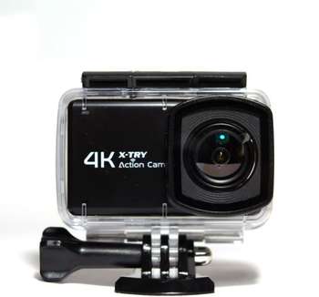 X-TRY Экшн-камера  XTC440 1xCMOS 16Mpix черный