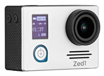 AC ROBIN Экшн-камера  ZED1 1xExmor R CMOS 16Mpix серебристый