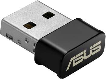 Сетевая карта ASUS WiFi USB-AC53 Nano AC1200 USB 2.0