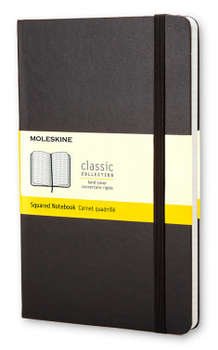 Канцтовар MOLESKINE CLASSIC MM712 Pocket 90x140мм 192стр. клетка твердая обложка черный