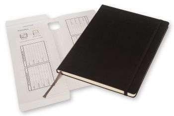 Канцтовар MOLESKINE PROFESSIONAL PROPFNTB4HBK XLarge 190х250мм 192стр. твердая обложка черный