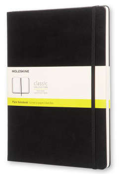 Канцтовар MOLESKINE CLASSIC QP092 XLarge 190х250мм 192стр. нелинованный твердая обложка черный