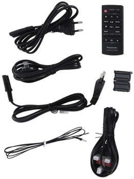 Музыкальный центр Panasonic SC-UA30GS-K черный 300Вт/FM/USB/BT