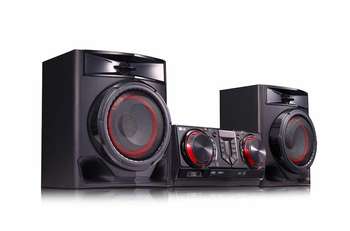 Музыкальный центр LG CJ44.DRUSLLK черный 480Вт/CD/CDRW/FM/USB/BT