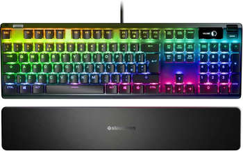 Клавиатура STEELSERIES Apex Pro Ru механическая черный USB for gamer LED 64626