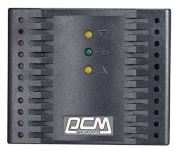 Powercom Стабилизатор  Стабилизатор напряжения 1200VA/600W TCA-1200 Black