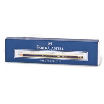 Процессор FABER-CASTELL Карандаш чернографитовый Faber-Castell Goldfaber 1222 116802 твердость 2B