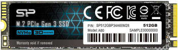 Накопитель SSD Silicon Power 512Gb SP512GBP34A60M28 M-Series M.2 2280