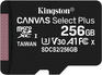 Карта памяти Kingston microSDXC 256Gb SDCS2/256GBSP Canvas Select Plus w/o adapter