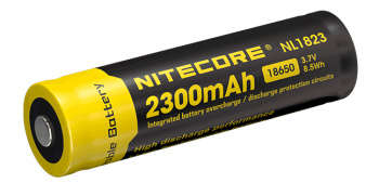 Аккумулятор Nitecore Rechargeable NL1823 18650 Li-Ion 2300mAh для фонарей