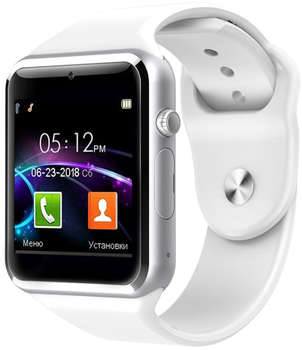 Умные часы, браслет Jet Смарт-часы Phone SP1 48мм 1.54" IPS серебристый