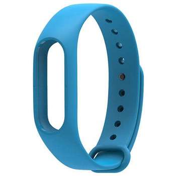 Умные часы, браслет BORASCO Аксессуар для фитнес-гарнитуры STRAP MI BAND 3 BLUE 34606