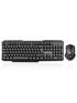 Комплект (клавиатура+мышь) DEFENDER Jakarta C-805 RU,черный,полноразмерный 45805