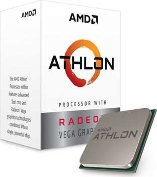 Процессор AMD Athlon 3000G, Radeon Vega 3 Box (YD3000C6FHBOX)