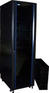 Шкаф, стойка LANMASTER Шкаф серверный  напольный 22U 600x800мм пер.дв.стекл задн.дв.двуст. 2 бок.пан. 800кг черный IP20