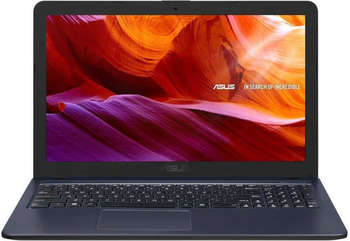Ноутбук ASUS VivoBook K543BA-DM625 A6 9225/4Gb/SSD256Gb/AMD Radeon R4/15.6"/FHD /Endless/grey/WiFi/BT/Cam 90NB0IY7-M08720