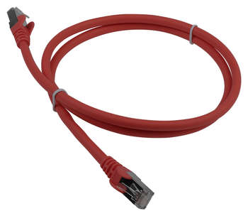 Патч-корд LANMASTER LAN-PC45/S6A-2.0-RD FTP RJ-45 вил.-вилка RJ-45 кат.5E 2м красный LSZH