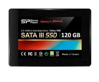 Накопитель SSD Silicon Power SSD жесткий диск SATA2.5" 120GB V55 SP120GBSS3V55S25