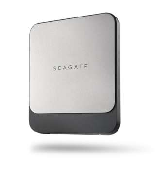 Внешний накопитель Seagate Накопитель на жестком магнитном диске Внешний твердотельный накопитель Fast SSD STCM500401 500ГБ  2.5" USB 3.1 TYPE C Black STCM500401