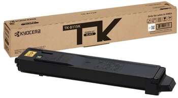Картридж лазерный Kyocera TK-8115K черный для M8124cidn/M8130cidn