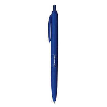 SILWERHOF Ручка шариковая  SKIFF  авт. 0.5мм корпус пластик синие чернила коробка/европод.
