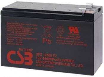 Аккумулятор для ИБП CSB UPS12460 F2 12В 9Ач