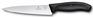 Нож кухонный VICTORINOX Swiss Classic стальной разделочный лезв.150мм прямая заточка черный блистер 6.8003.15B