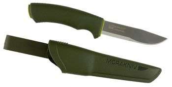 Нож кухонный MORAKNIV Нож Bushcraft Forest  разделочный темно-зеленый