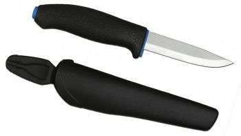 Нож кухонный MORAKNIV Allround 746 с чехлом черный