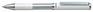 Ручка шариковая ZEBRA SLIDE авт. телескопич.корпус белый синие чернила коробка подарочная BP115-W-BL