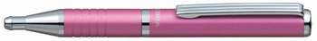 Ручка шариковая ZEBRA SLIDE авт. телескопич.корпус розовый синие чернила коробка подарочная BP115-P-BL