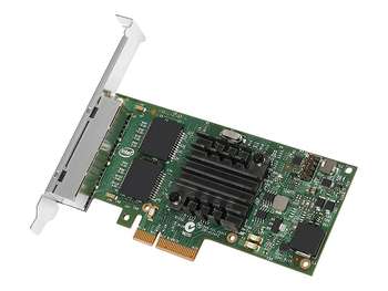Сервервный сетевой адаптер Intel Сетевой адаптер PCIE 1GB QUAD PORT I350T4V2BLK 936716 INTEL