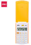 Калькулятор DELI карманный E39217/OR оранжевый 8-разр.