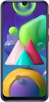 Смартфон Samsung SM-M215F Galaxy M21 64Gb 4Gb синий моноблок 3G 4G 2Sim 6.4" 1080x2340 Android 10 48Mpix 802.11 a/b/g/n/ac NFC GPS GSM900/1800 GSM1900 TouchSc MP3 microSD max512Gb SM-M215FZBUSER