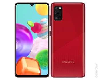 Смартфон Samsung SM-A415F Galaxy A41 64Gb DEMO красный моноблок 3G 4G 6.1" 1080x2400 Android 10 48Mpix 802.11 a/b/g/n/ac GPS GSM900/1800 GSM1900 TouchSc MP3