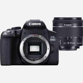 Объектив Canon EOS 850D 18-55 IS STM Зеркальный фотоаппарат 3925C002