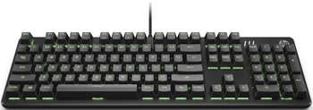 Клавиатура HP OMEN Encoder механическая черный/красный USB Multimedia for gamer для ноутбука LED 6YW76AA